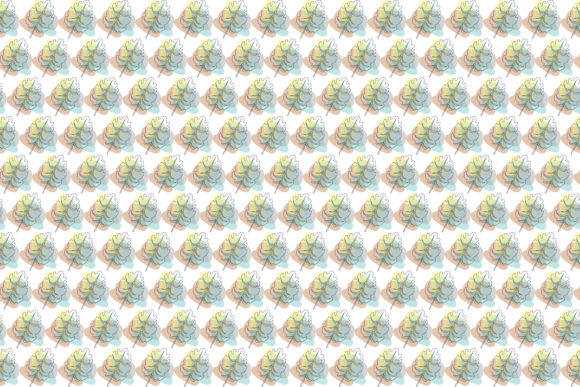 Vector Hand Drawn Leaf Seamless Pattern for Creative Projects