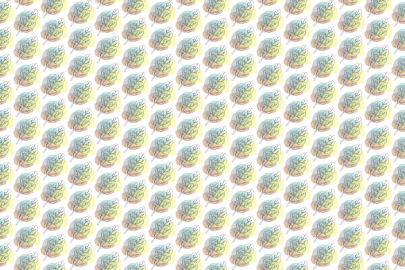 Vector Tropical Leaves Pattern